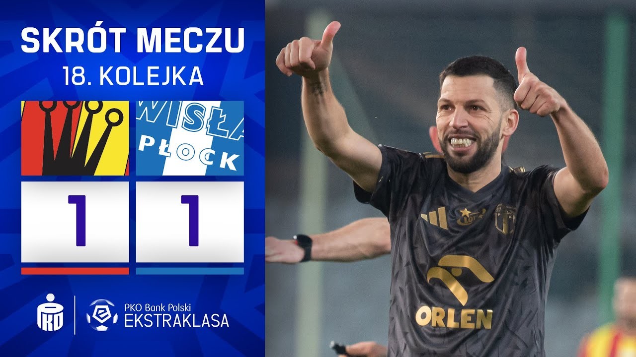 #ไฮไลท์ฟุตบอล [ โคโรน่า คีลเซ่ 1 - 1 วิสล่า พล็อค ] โปแลนด์ เอ็คสตรัคลาซ่า 2025/9.12.68