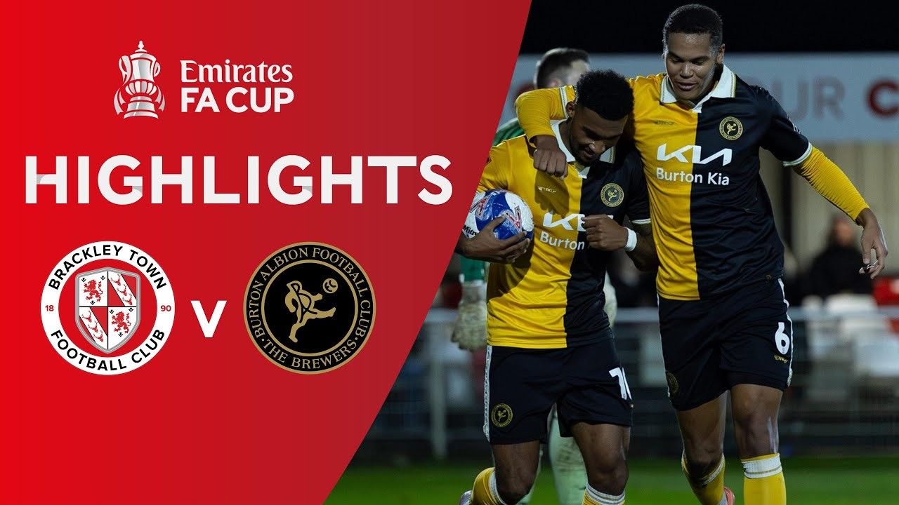 #ไฮไลท์ฟุตบอล [ แบล็คเลย์ ทาวน์ 1 - 3 เบอร์ตัน อัลเบี้ยน ] เอฟเอ คัพ อังกฤษ 2025/9.12.68