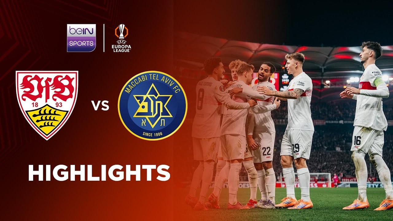 #ไฮไลท์ฟุตบอล [ สตุ๊ตการ์ต 4 - 1 มัคคาบี้ เทลอาวีฟ ] ยูฟ่า ยูโรป้า ลีก 2025/12.12.68