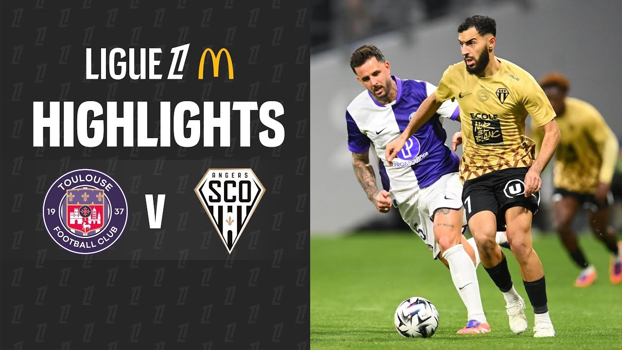 #ไฮไลท์ฟุตบอล [ ตูลูส 0 - 1 อองเช่ร์ ] ลีกเอิง ฝรั่งเศส 2025/24.11.68