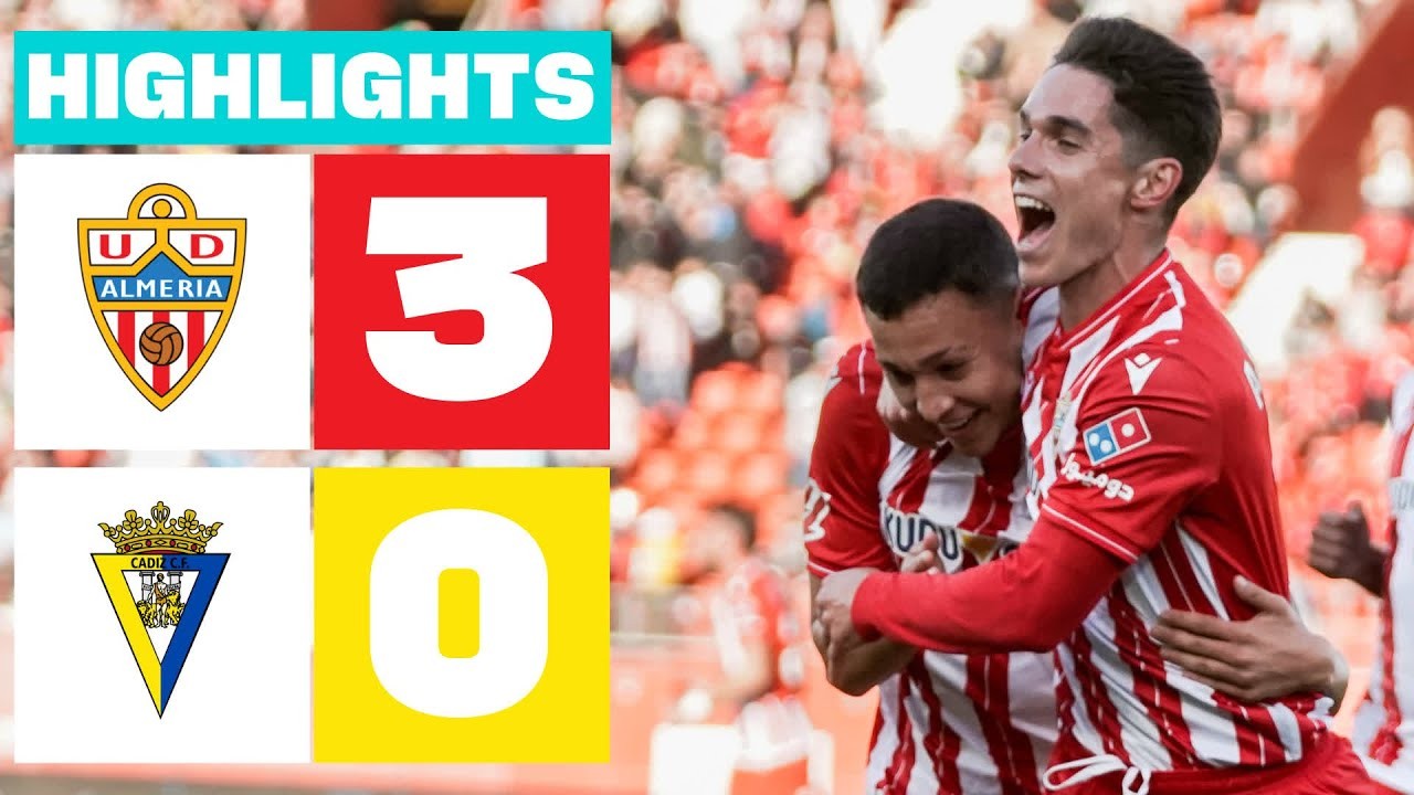 #ไฮไลท์ฟุตบอล [ อัลเมเรีย 3 - 0 กาดิซ ] อเดลันเต้ สเปน 2025/17.11.68