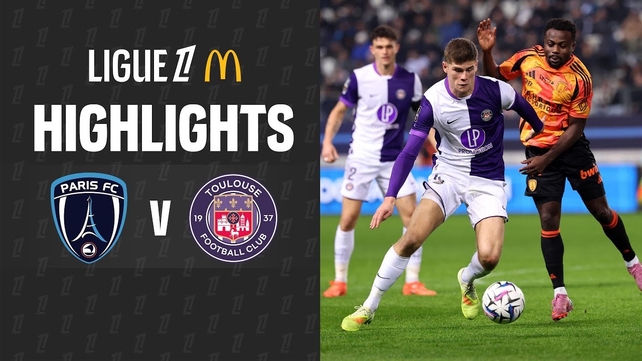 #ไฮไลท์ฟุตบอล [ ปารีส เอฟซี 0 - 3 ตูลูส ] ลีกเอิง ฝรั่งเศส 2025/14.12.68